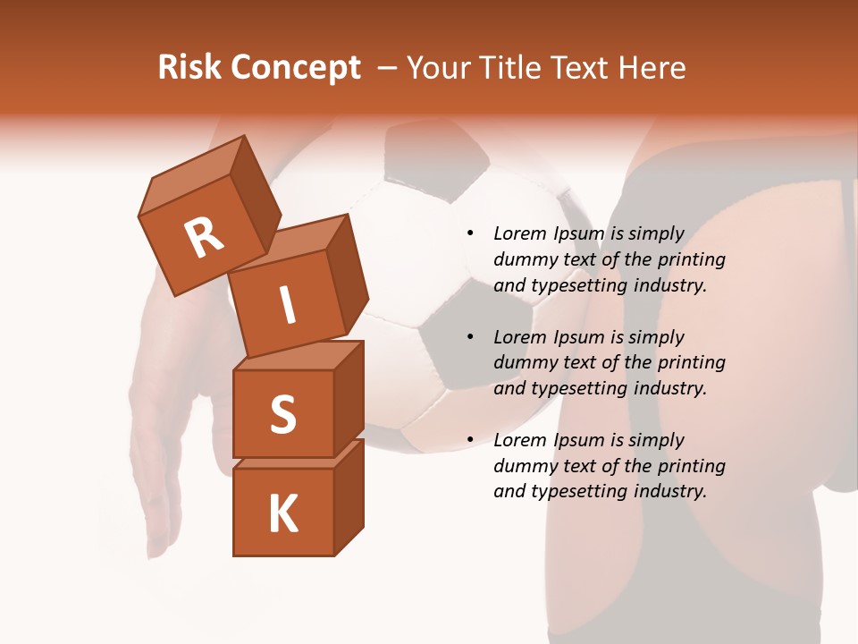 Youth Person Foot PowerPoint Template