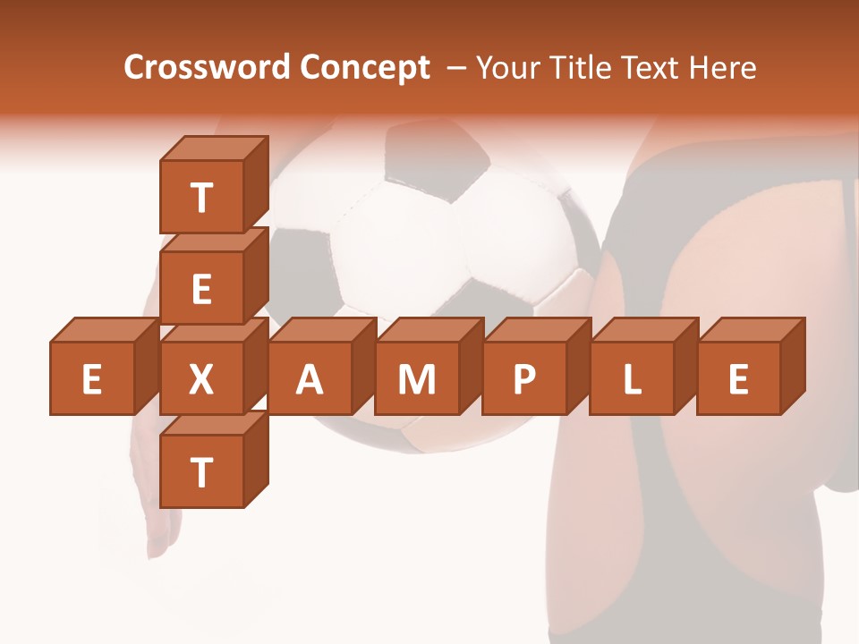 Youth Person Foot PowerPoint Template