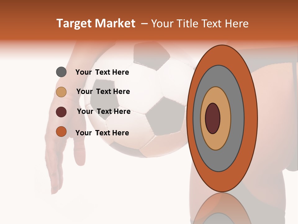 Youth Person Foot PowerPoint Template