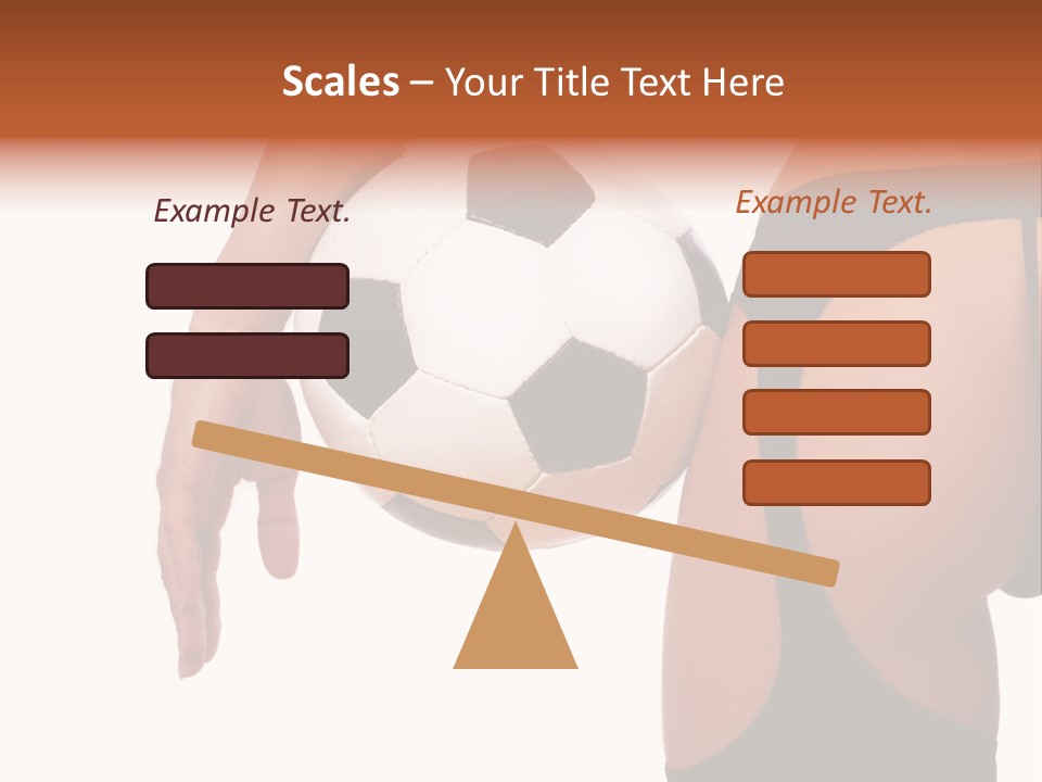 Youth Person Foot PowerPoint Template