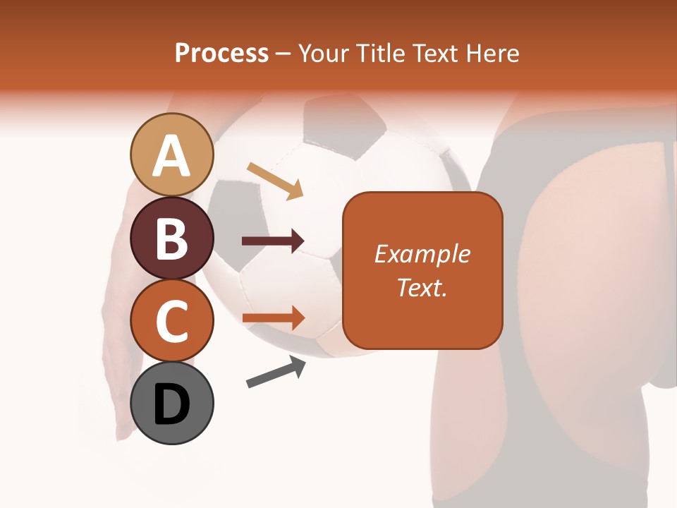 Youth Person Foot PowerPoint Template