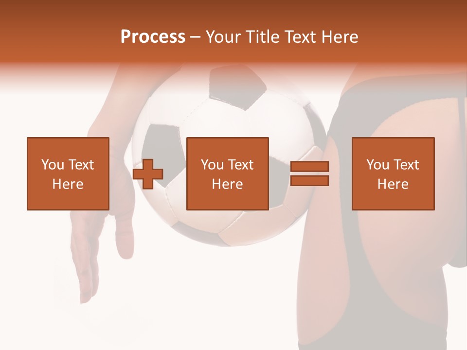 Youth Person Foot PowerPoint Template