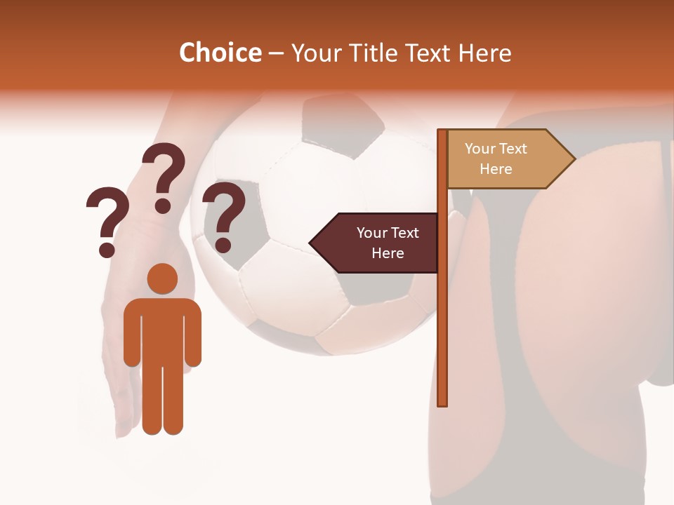 Youth Person Foot PowerPoint Template