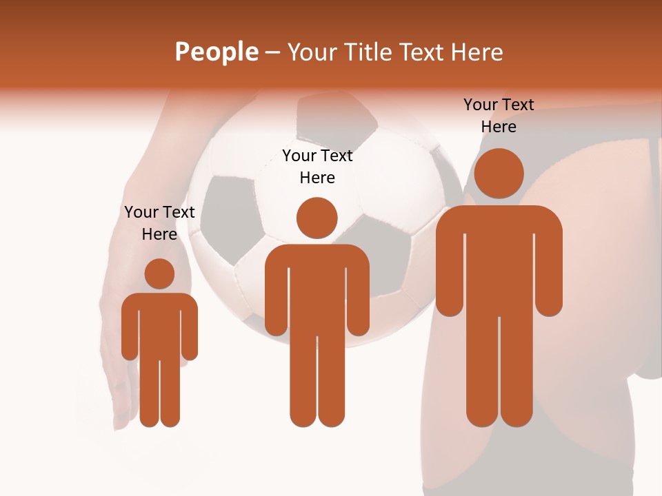 Youth Person Foot PowerPoint Template