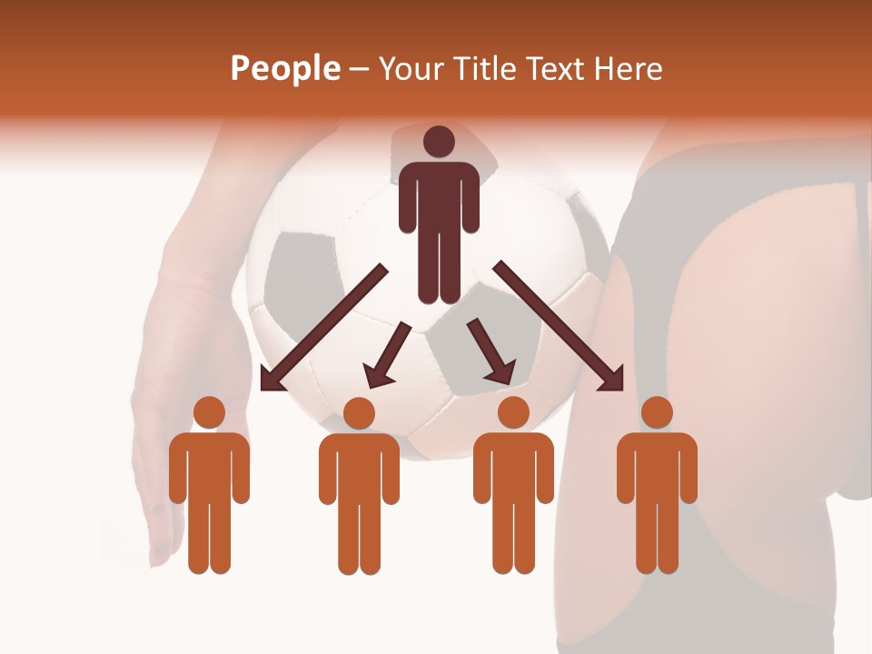 Youth Person Foot PowerPoint Template