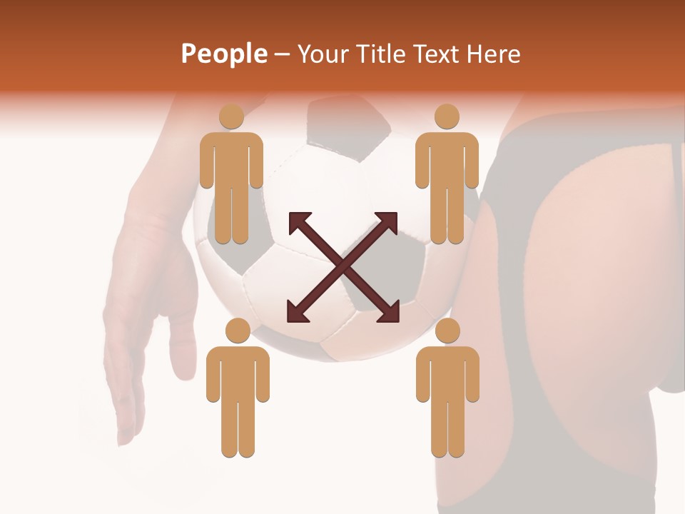 Youth Person Foot PowerPoint Template