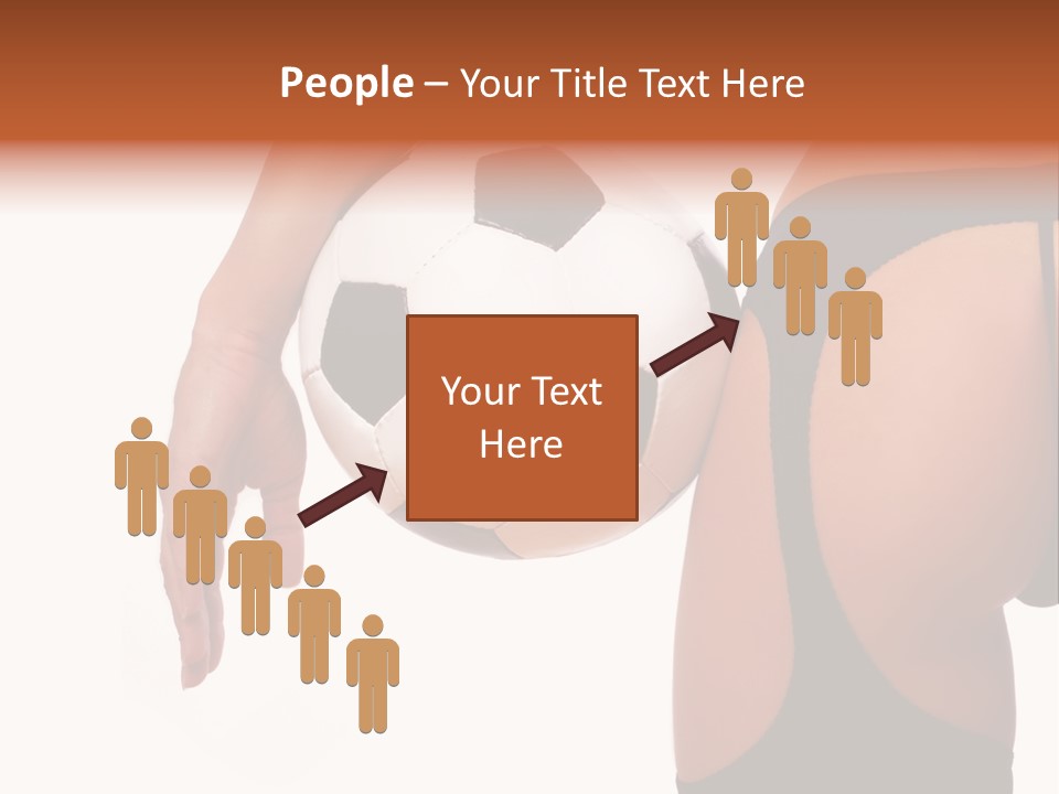 Youth Person Foot PowerPoint Template