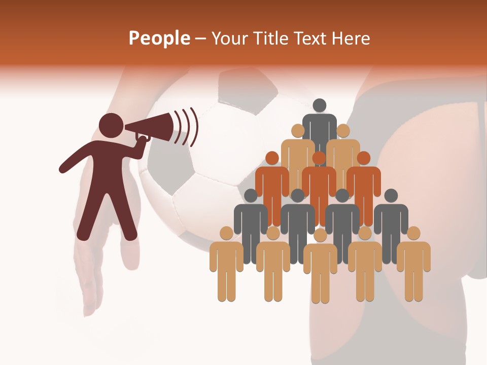 Youth Person Foot PowerPoint Template