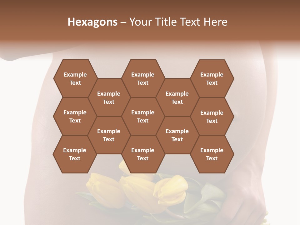 Daddy Belly Expecting PowerPoint Template