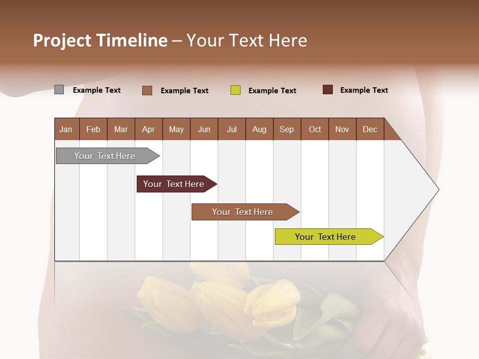 Daddy Belly Expecting PowerPoint Template