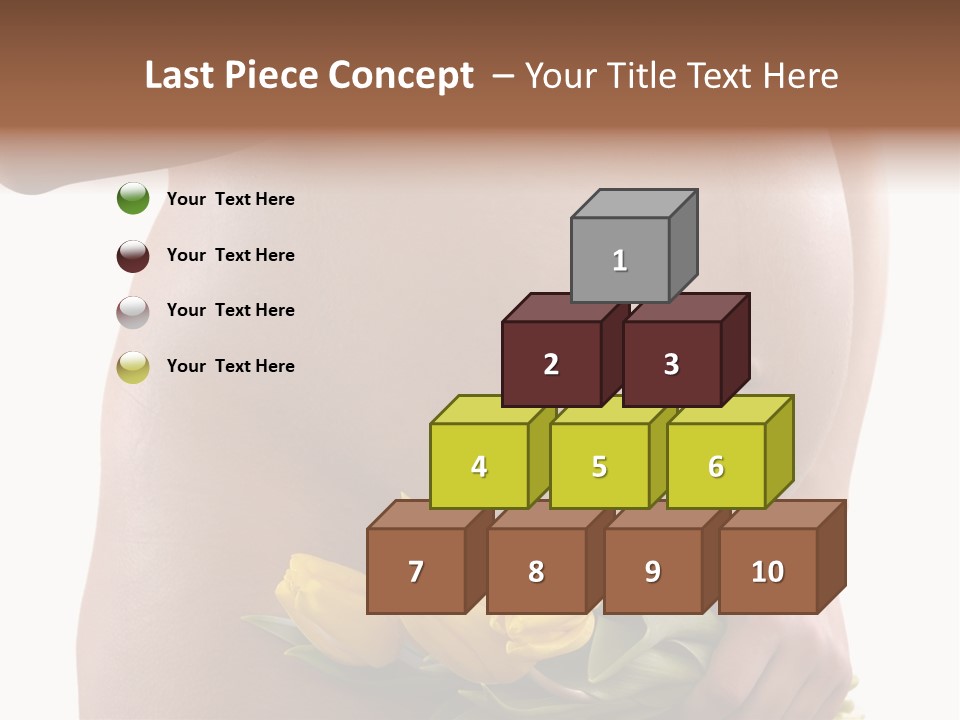 Daddy Belly Expecting PowerPoint Template