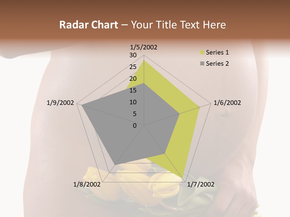 Daddy Belly Expecting PowerPoint Template