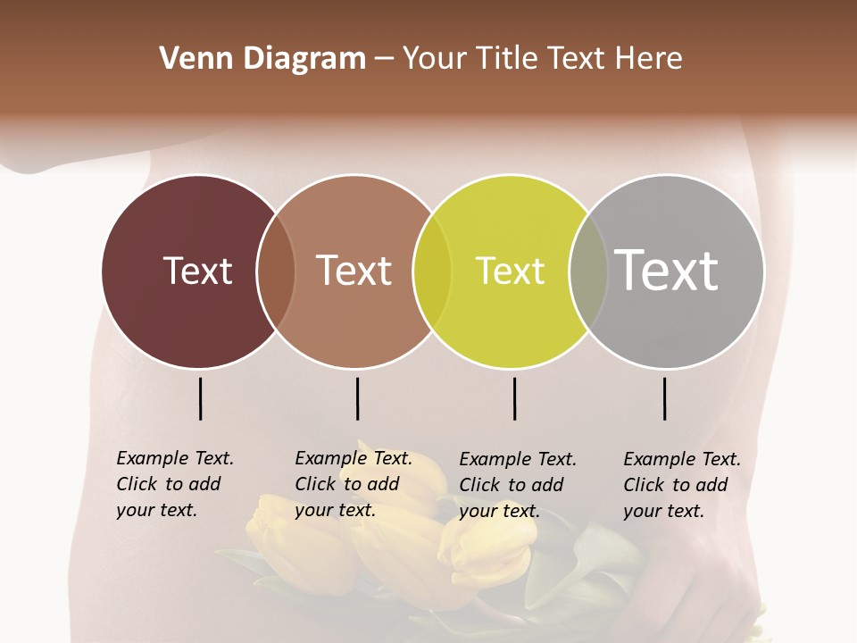 Daddy Belly Expecting PowerPoint Template