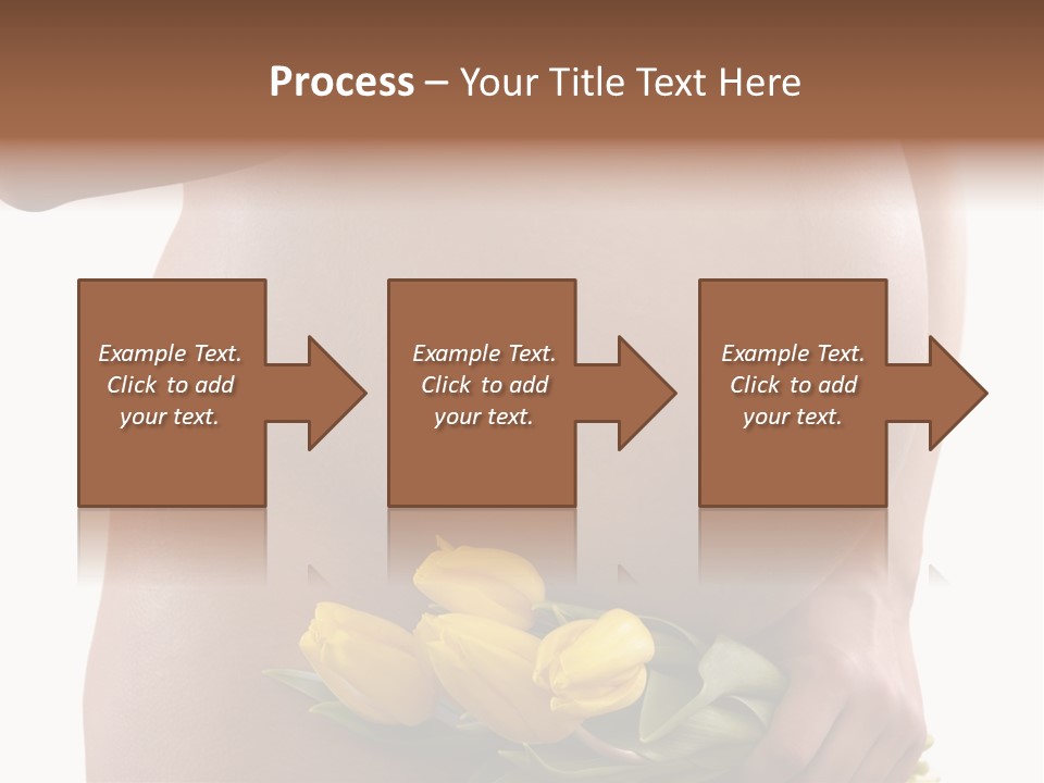 Daddy Belly Expecting PowerPoint Template