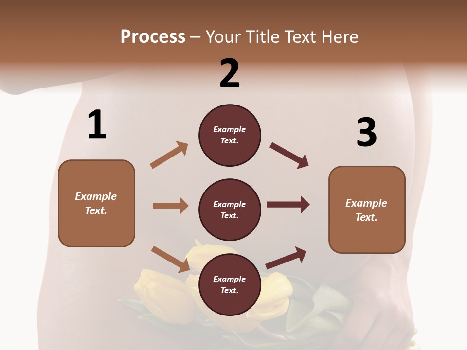 Daddy Belly Expecting PowerPoint Template