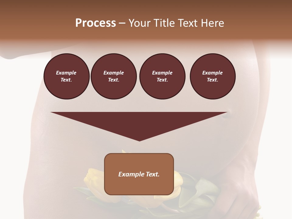 Daddy Belly Expecting PowerPoint Template