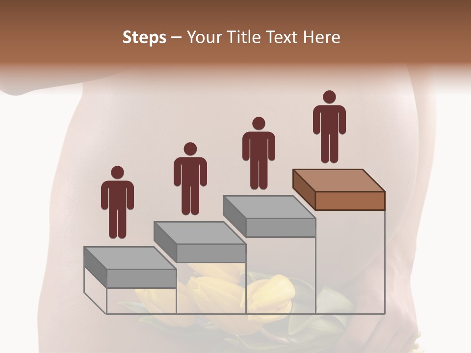 Daddy Belly Expecting PowerPoint Template