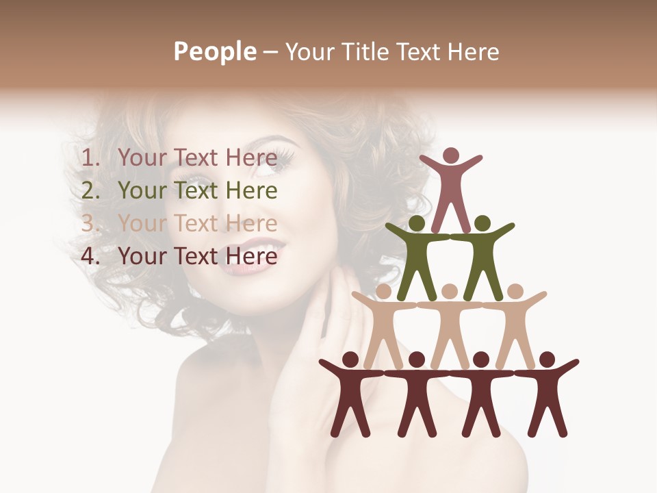 People Happy Background PowerPoint Template