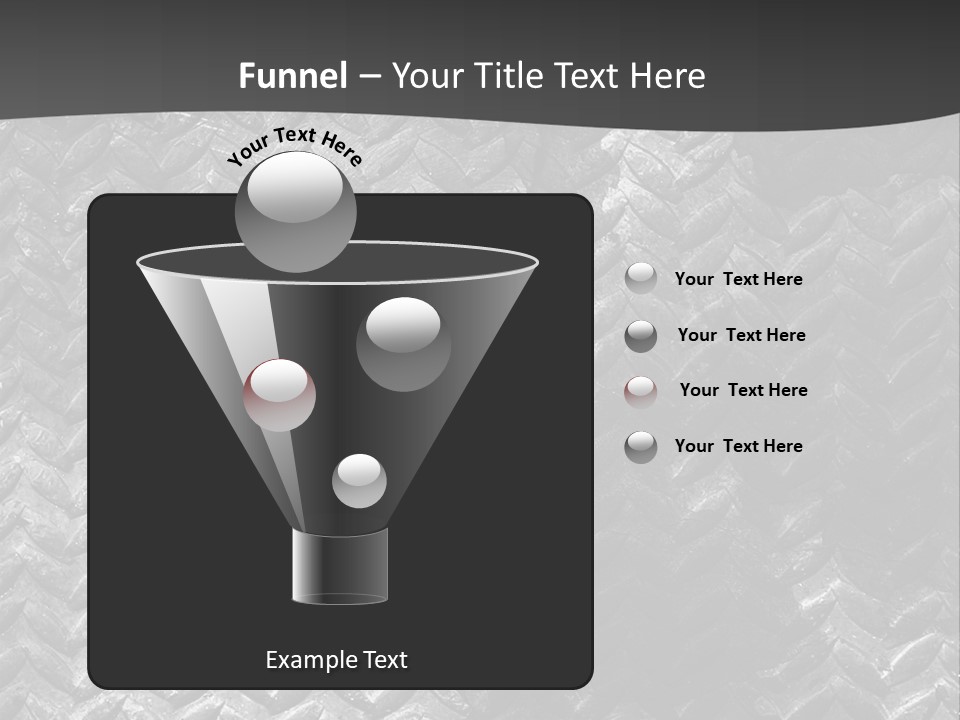 A Black And White Photo Of A Man's Face PowerPoint Template