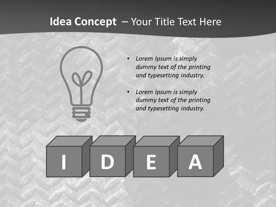 A Black And White Photo Of A Man's Face PowerPoint Template