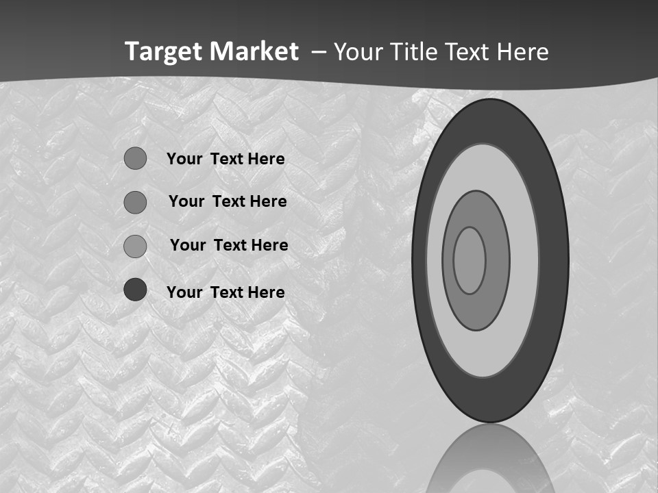 A Black And White Photo Of A Man's Face PowerPoint Template