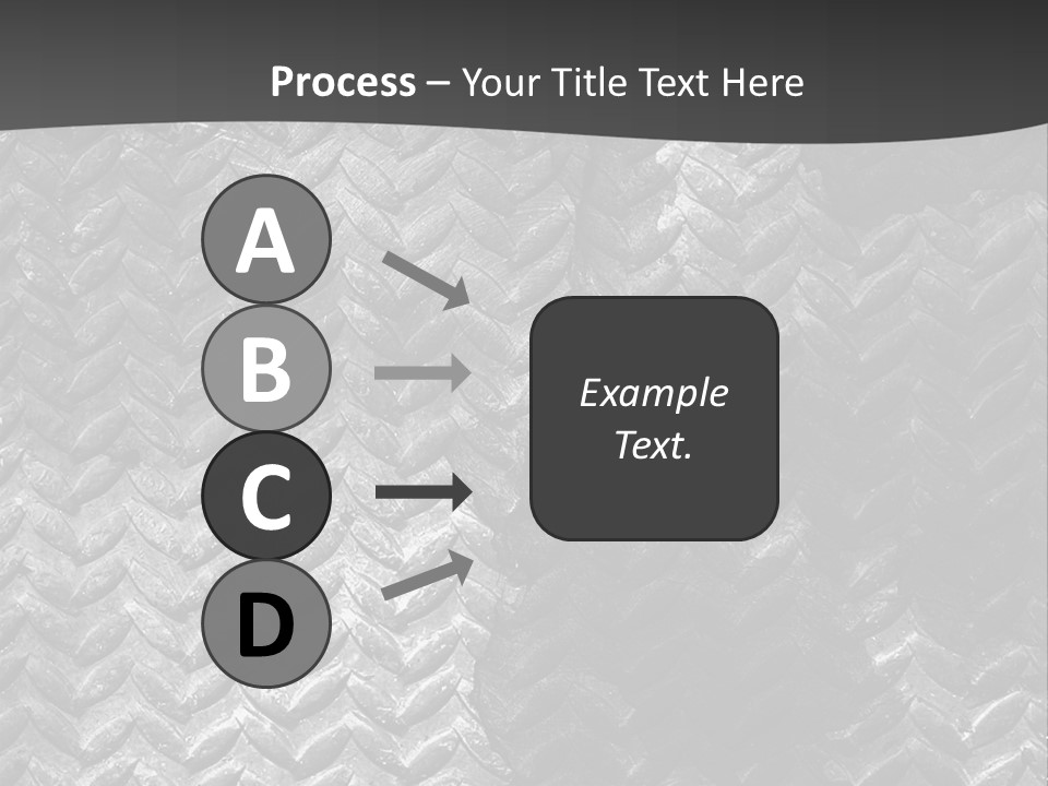 A Black And White Photo Of A Man's Face PowerPoint Template