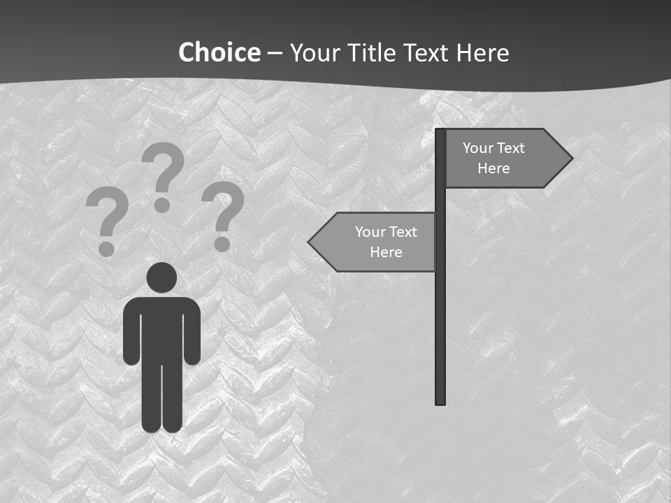 A Black And White Photo Of A Man's Face PowerPoint Template