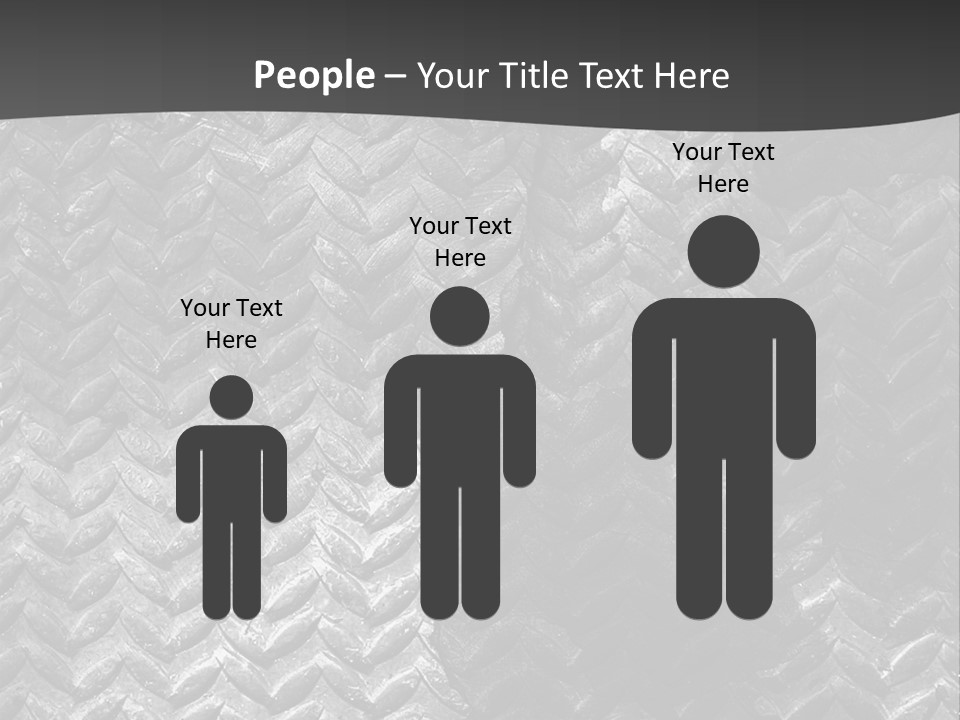 A Black And White Photo Of A Man's Face PowerPoint Template