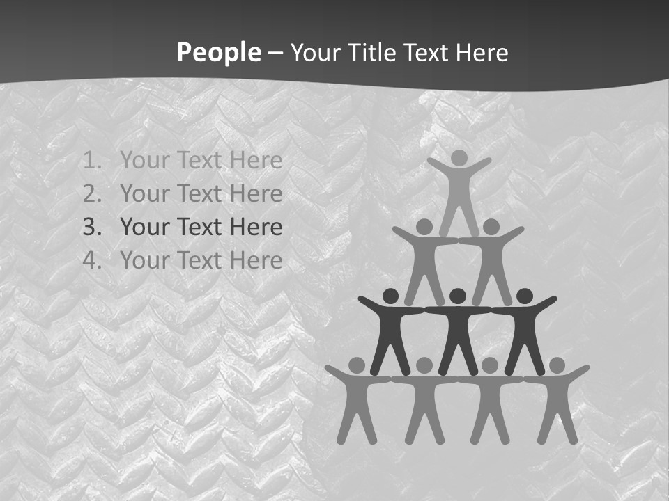 A Black And White Photo Of A Man's Face PowerPoint Template