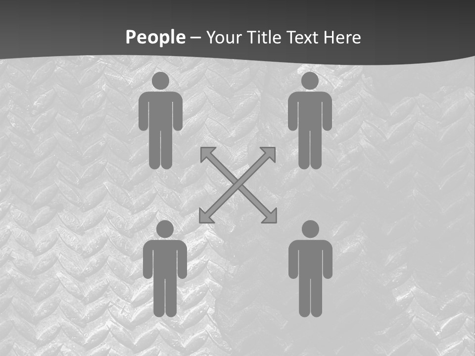 A Black And White Photo Of A Man's Face PowerPoint Template