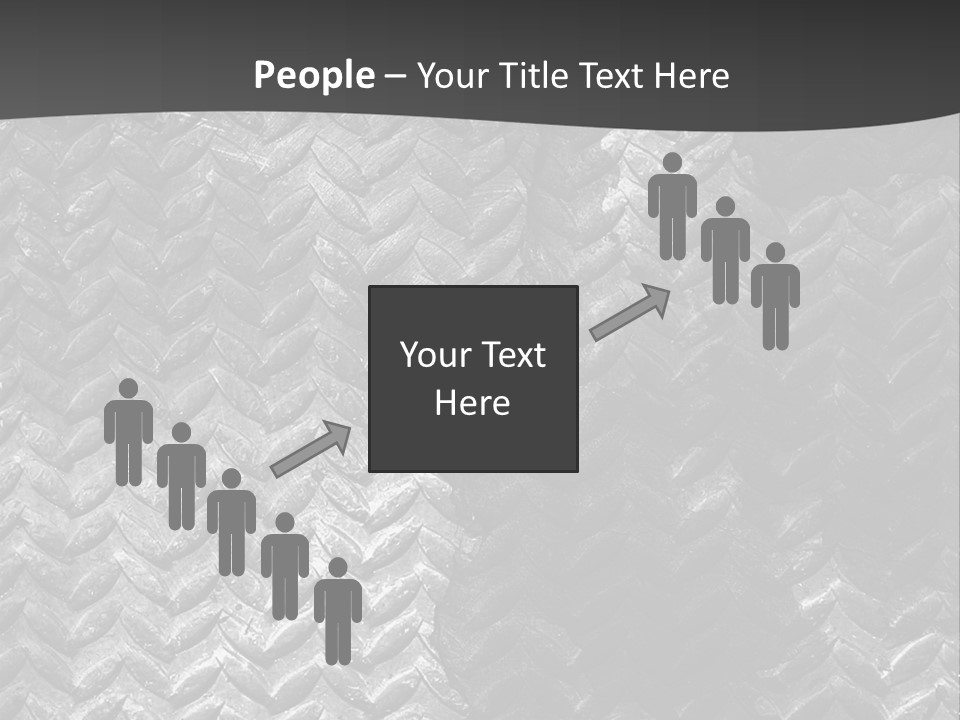 A Black And White Photo Of A Man's Face PowerPoint Template