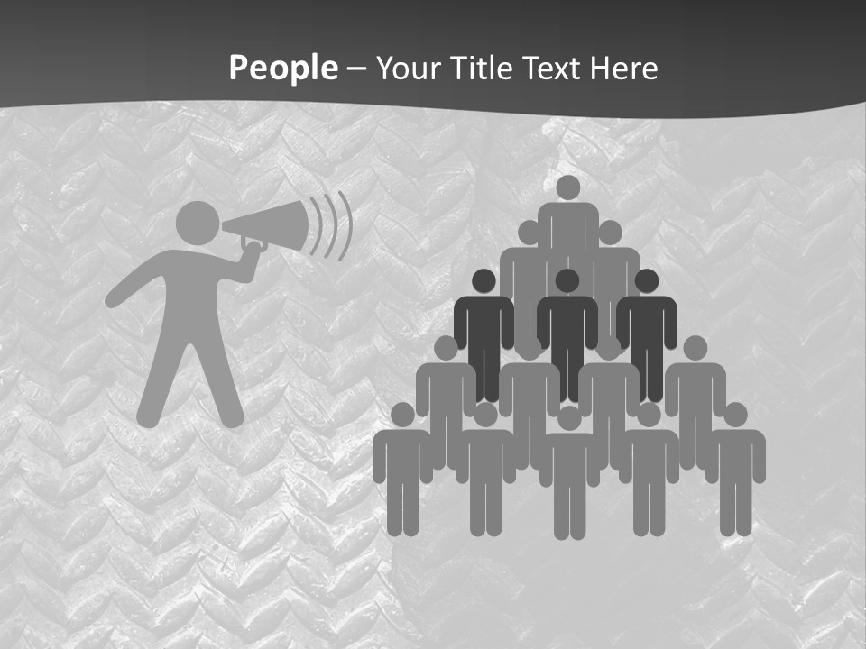 A Black And White Photo Of A Man's Face PowerPoint Template