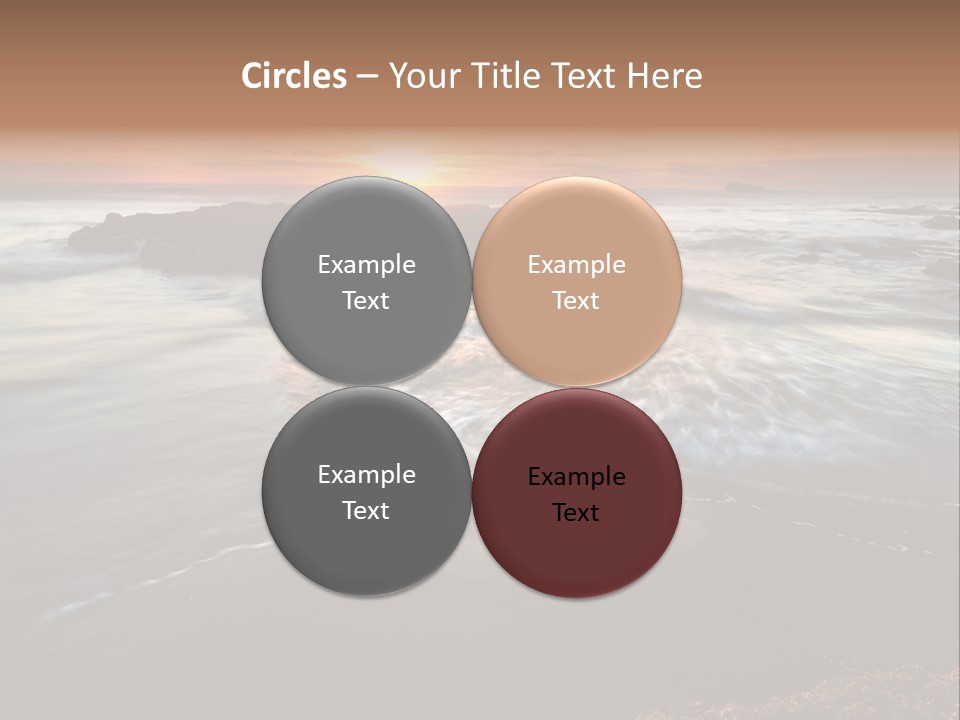 Image Focus Hole PowerPoint Template