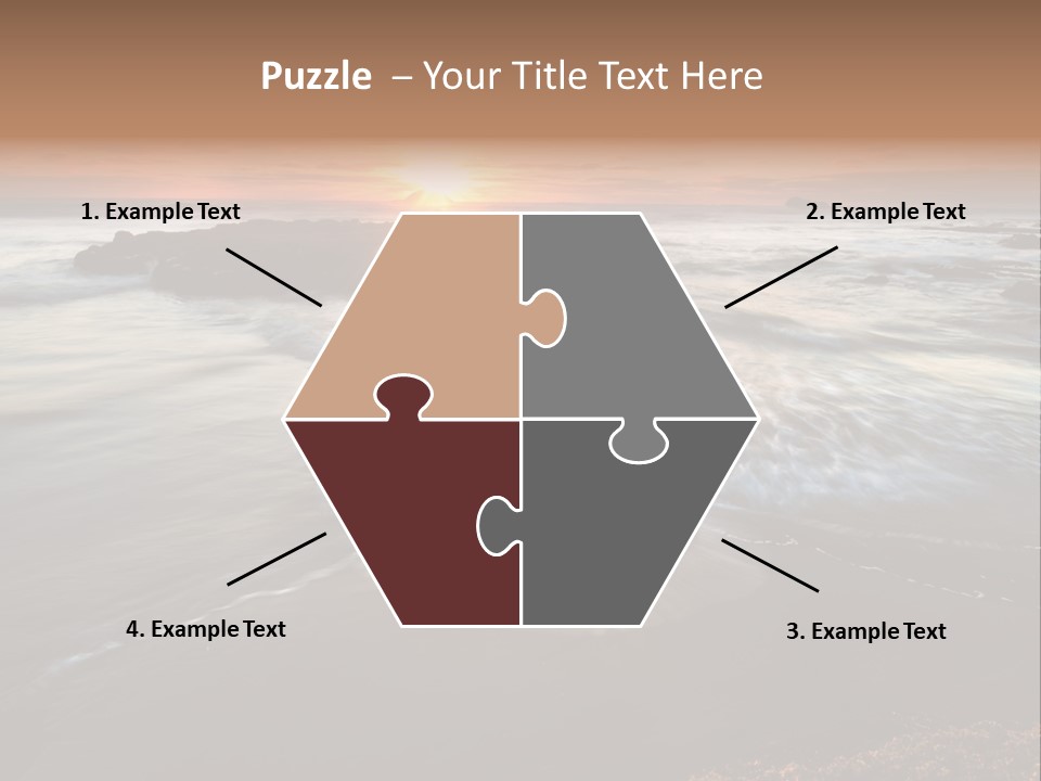 Image Focus Hole PowerPoint Template