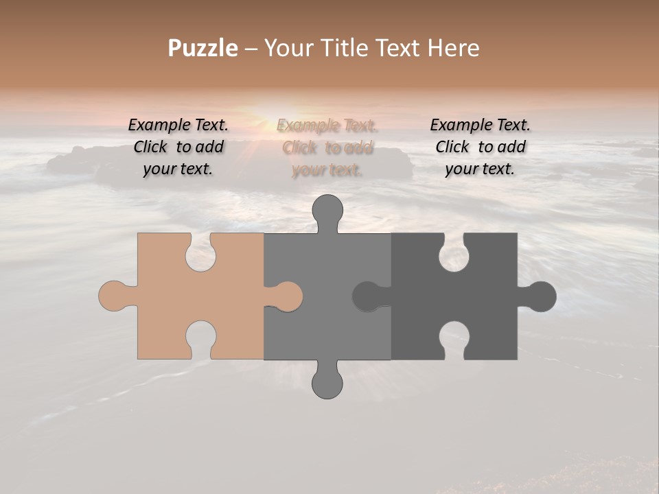 Image Focus Hole PowerPoint Template