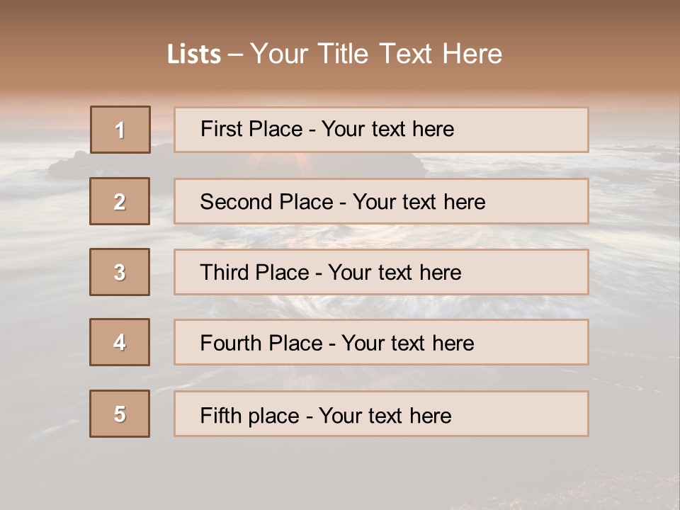 Image Focus Hole PowerPoint Template