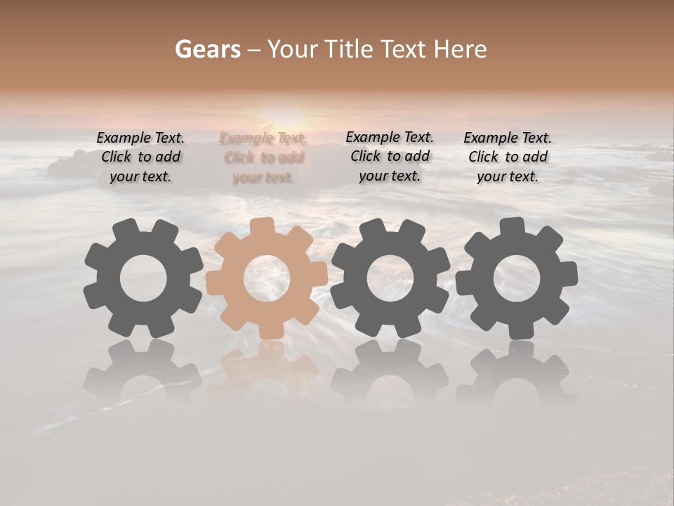 Image Focus Hole PowerPoint Template