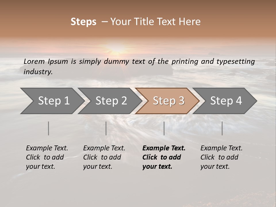 Image Focus Hole PowerPoint Template