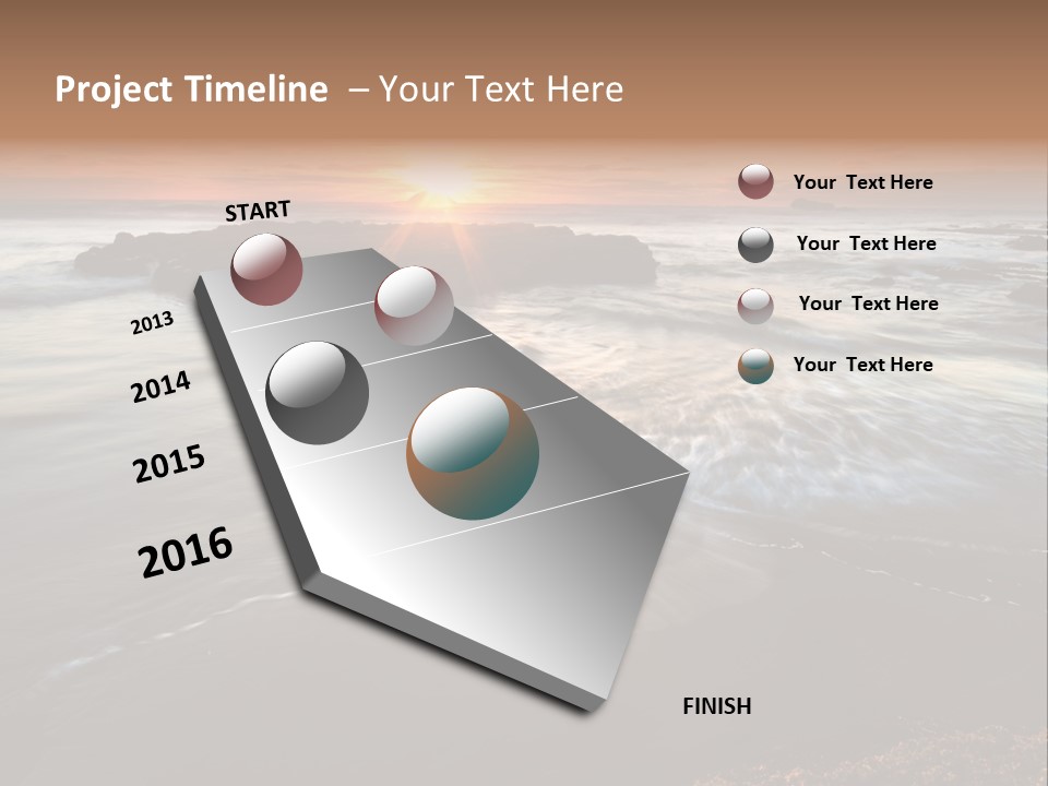 Image Focus Hole PowerPoint Template