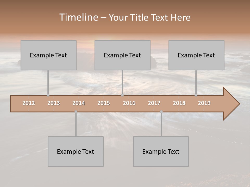 Image Focus Hole PowerPoint Template