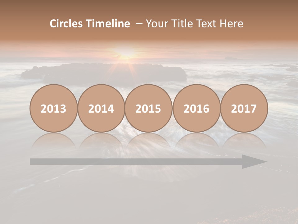 Image Focus Hole PowerPoint Template
