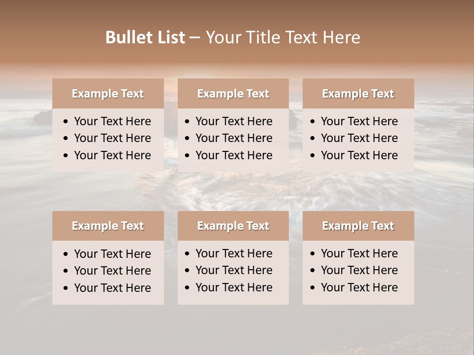 Image Focus Hole PowerPoint Template