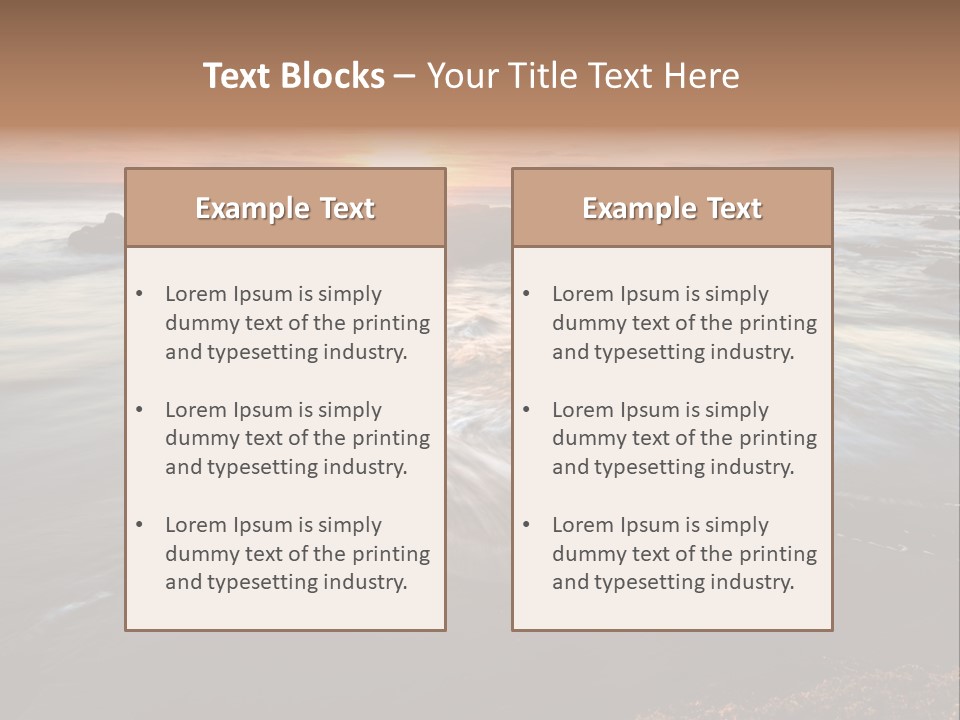 Image Focus Hole PowerPoint Template