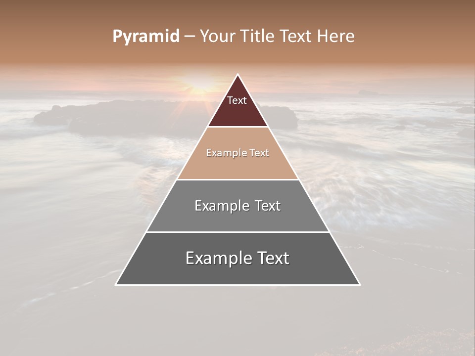 Image Focus Hole PowerPoint Template
