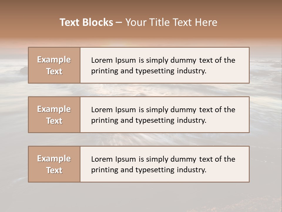 Image Focus Hole PowerPoint Template