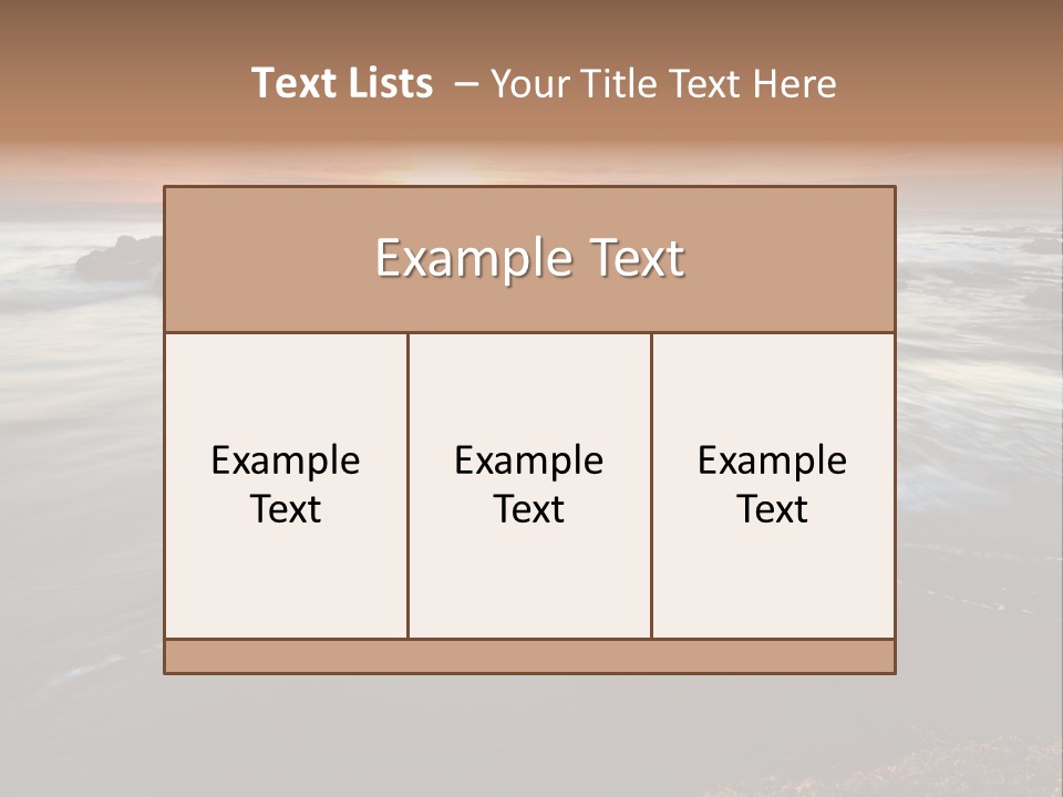 Image Focus Hole PowerPoint Template