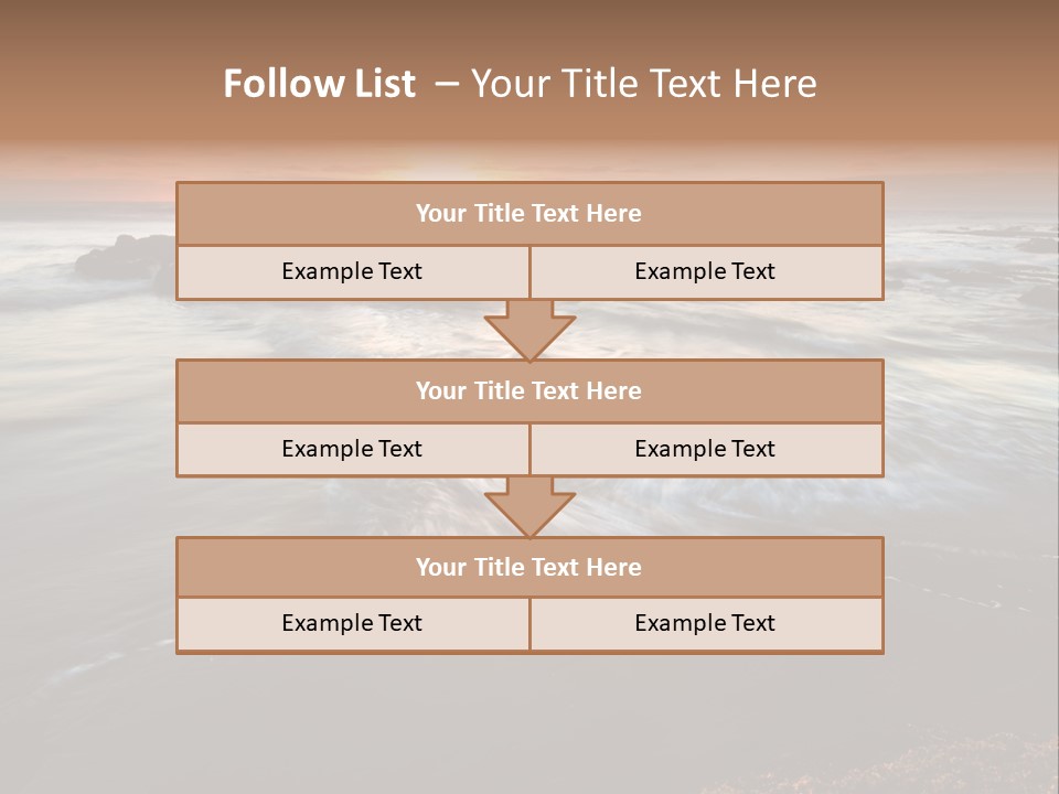 Image Focus Hole PowerPoint Template