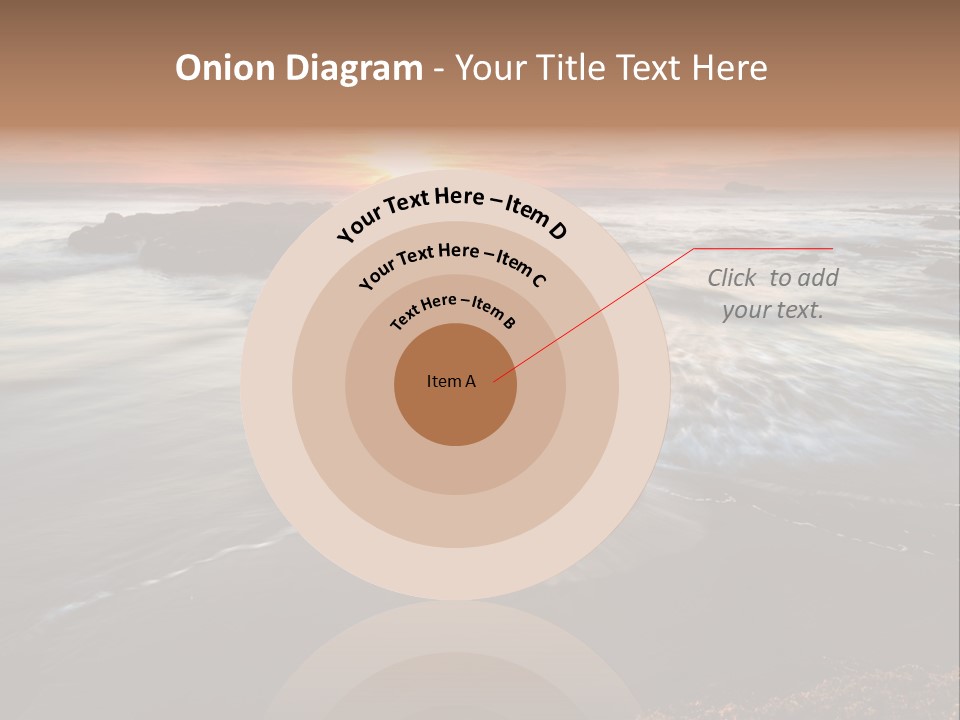 Image Focus Hole PowerPoint Template
