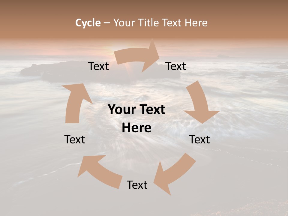 Image Focus Hole PowerPoint Template