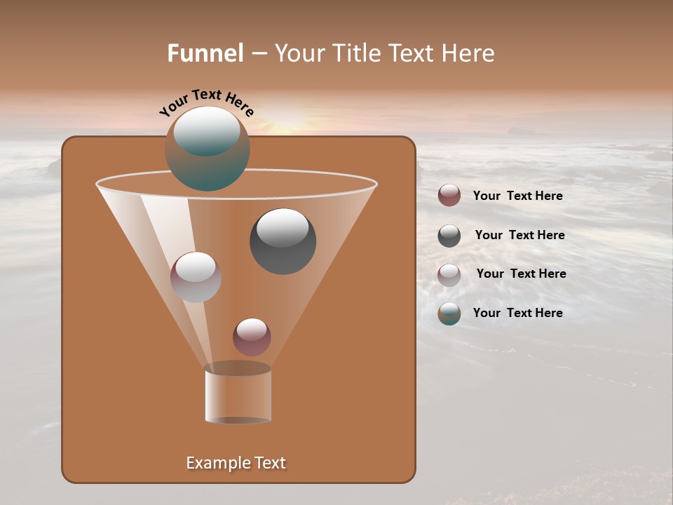 Image Focus Hole PowerPoint Template